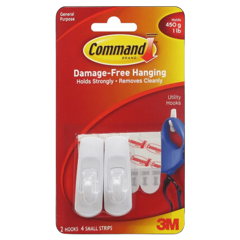 3M Command, 3M Command Small Plastic Hook 2-3/8 in.