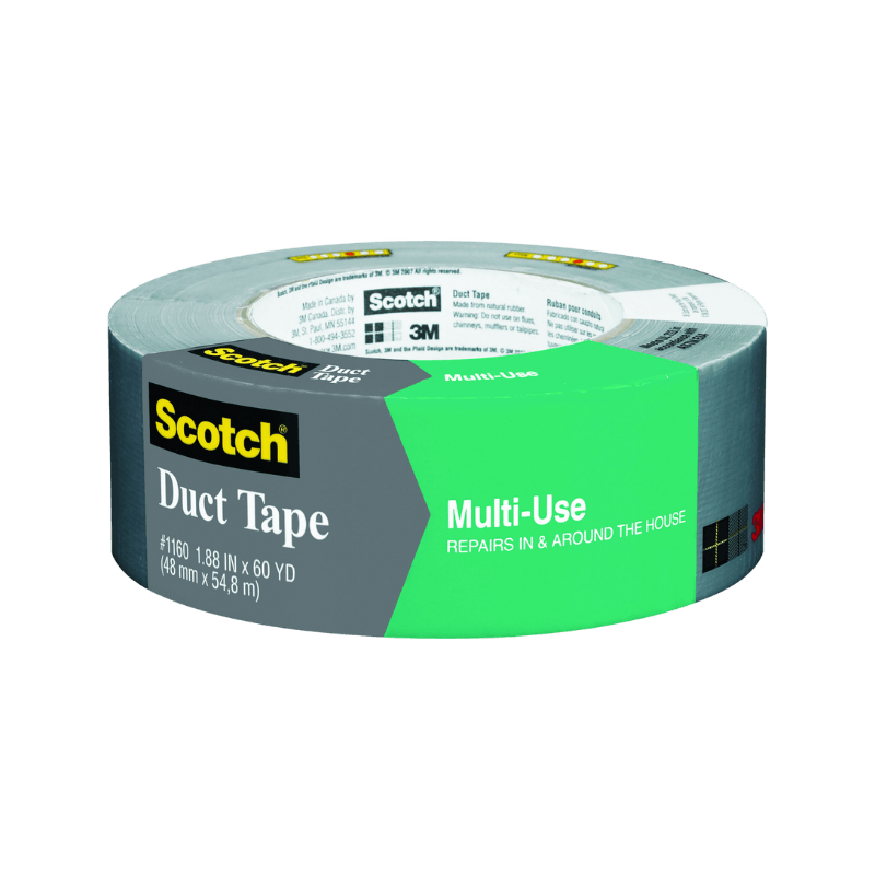 3M, 3M Scotch Silver Duct Tape 1.88" x 180'