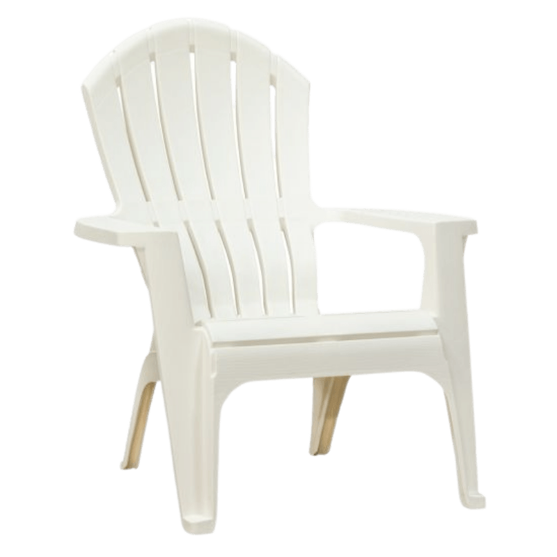Adams, Adams RealComfort Adirondack Chair Poly White