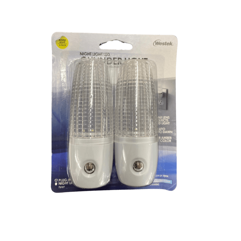 AmerTAC, AmerTac Automatic Plug-in Classic Led Night Light 2-Pack.