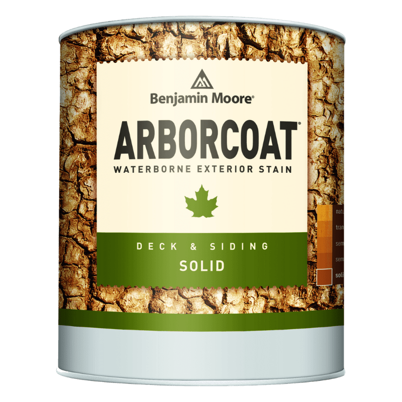 Benjamin Moore, Arborcoat Exterior Solid Deck and Siding Stain Gallon
