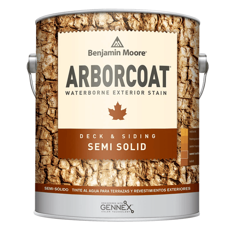 Benjamin Moore, Arborcoat Semi Solid Exterior Acrylic Stain Gallon