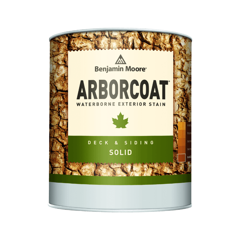 Benjamin Moore, Arborcoat Solid Exterior Stain Pint Sample