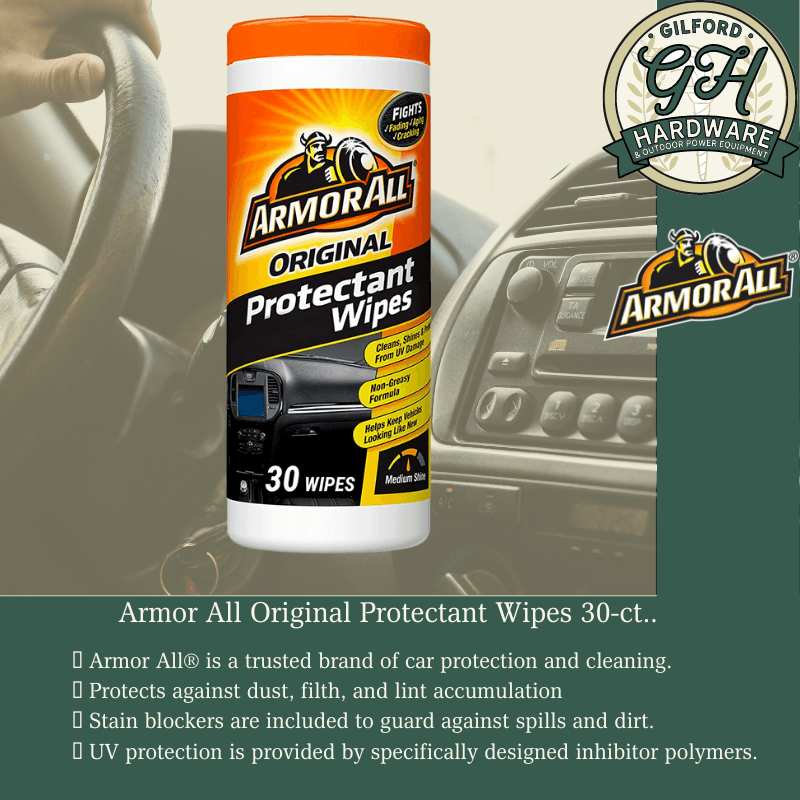 Armor All®, Armor All Original Protectant Wipes 30-ct.