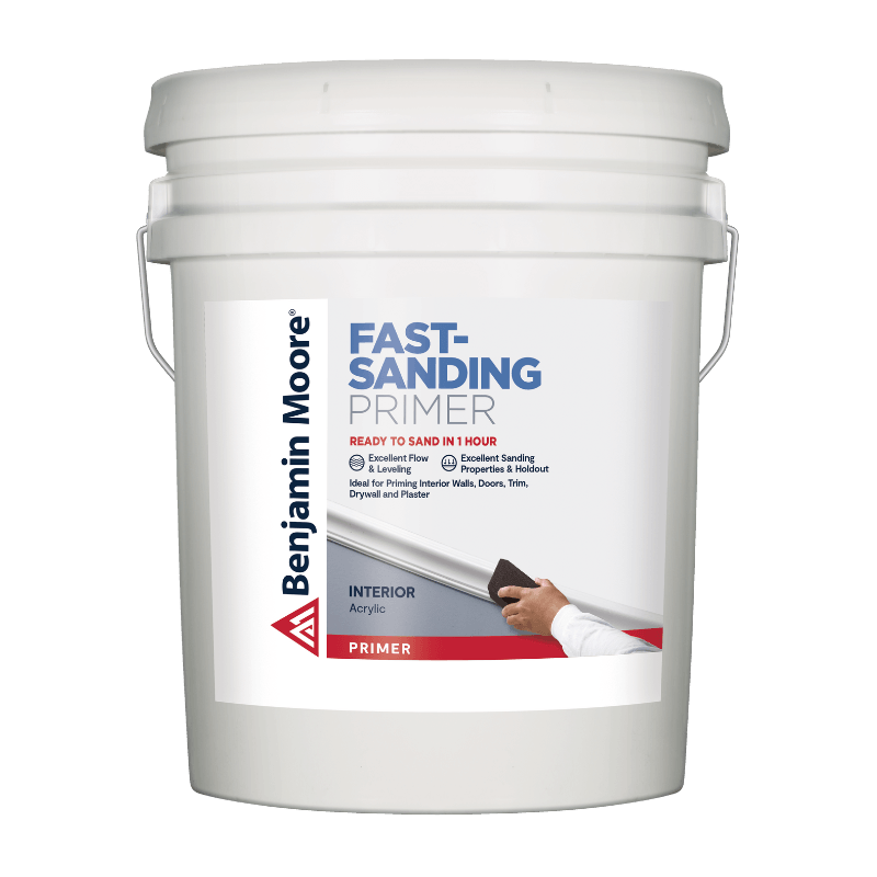 Benjamin Moore, Benjamin Moore Fast Sanding Acrylic Primer 5 gal.