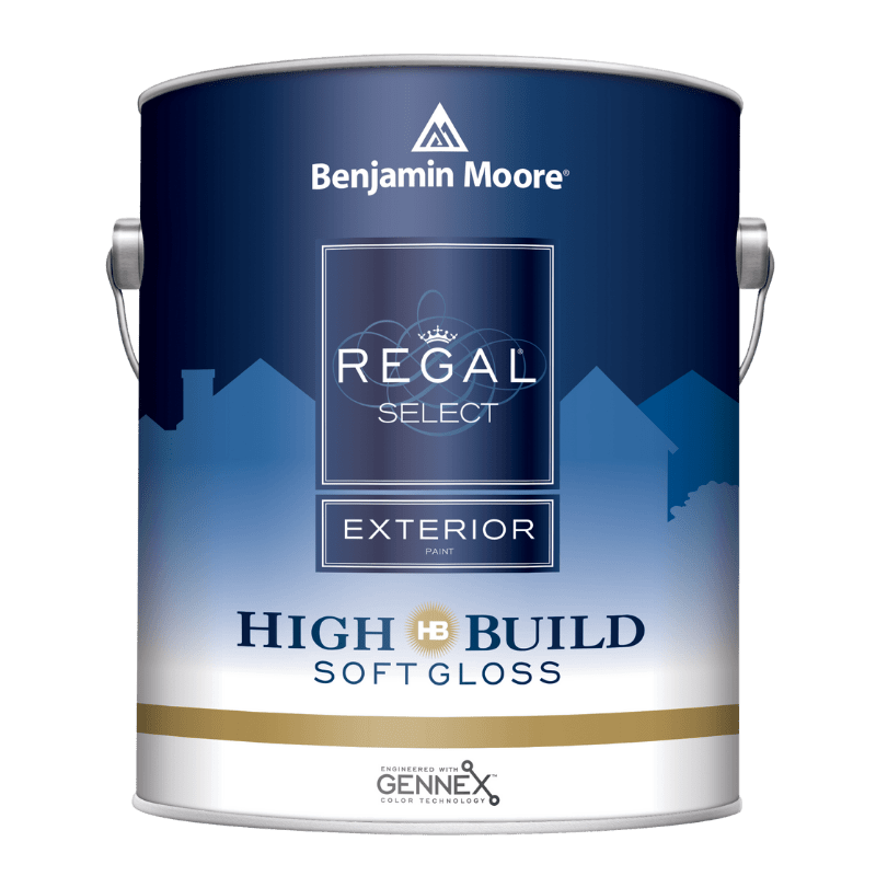 Benjamin Moore, Benjamin Moore Regal Select Exterior High Build Paint Soft Gloss