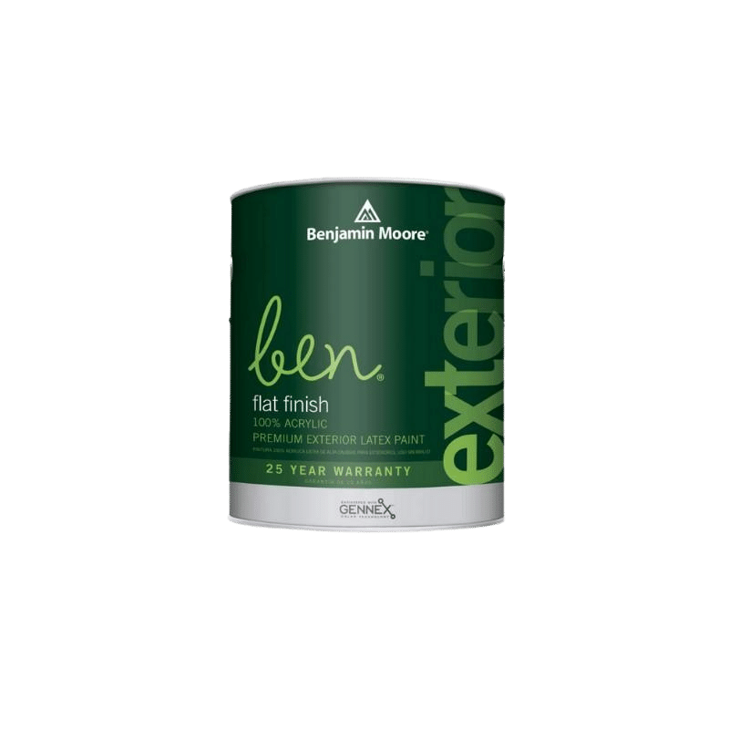 Benjamin Moore, Benjamin Moore ben Exterior Paint Flat