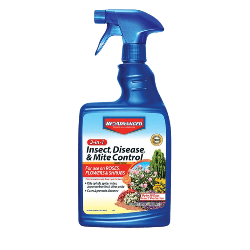 BioAdvanced, BioAdvanced 3-in-1 Insect, Disease & Mite Control Spray 24 oz.