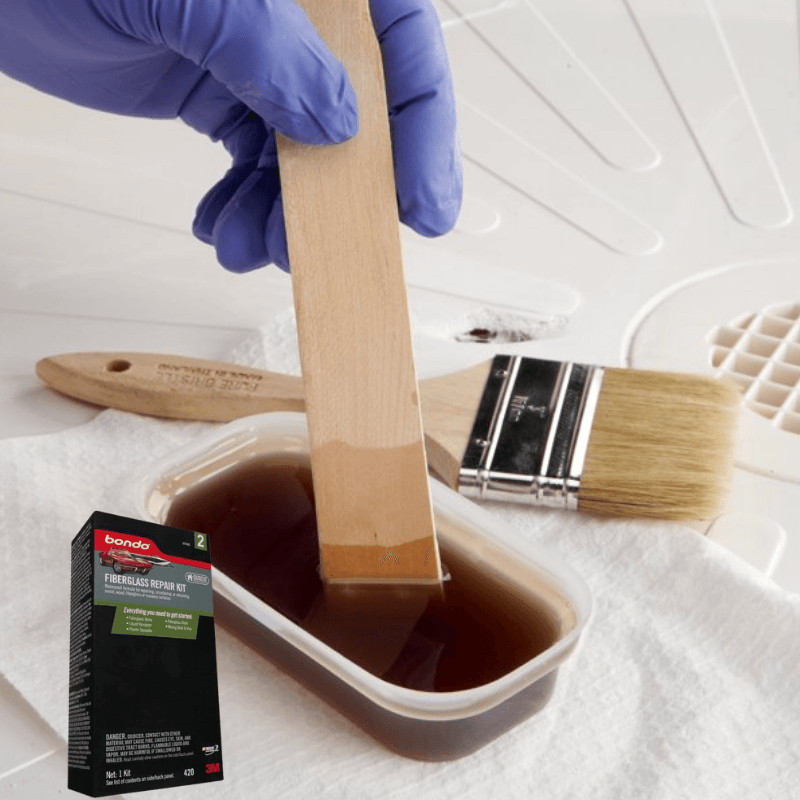 bondo, Bondo Fiberglass Repair Kit 1 qt.