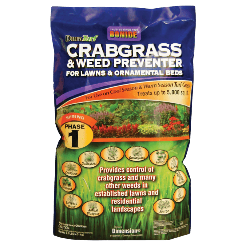 Bonide, Bonide DuraTurf Crabgrass & Weed Preventer for Lawns and Ornamentals 5000 sq. ft.