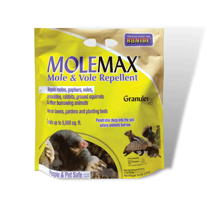 Bonide, Bonide MoleMax Repellent Granules For Moles and Voles 10 lb.