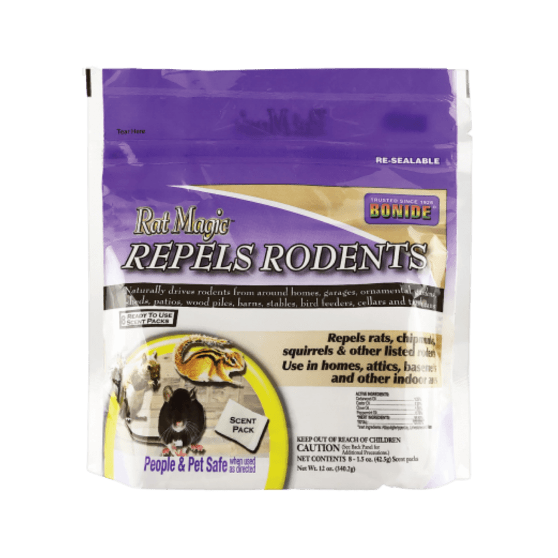 Bonide, Bonide Rat Magic Repellent Scent Pouch 8-Pack.