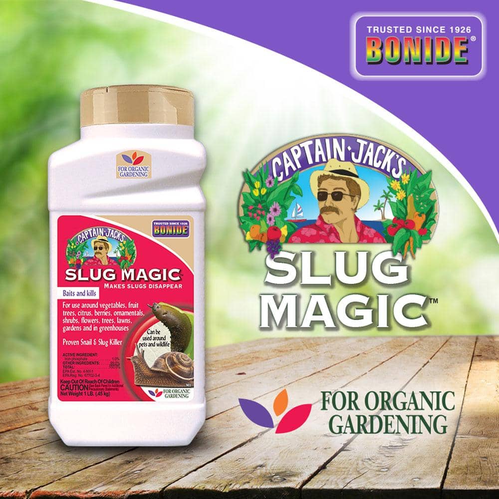 Bonide, Bonide Slug Magic Organic Pellets Insect Killer 1.5 lb.