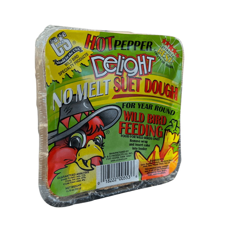 C&S, C&S Products Hot Pepper Delight Beef Suet 11.75 oz.