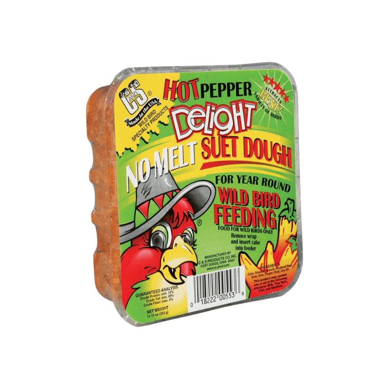C&S, C&S Products Hot Pepper Delight Beef Suet 11.75 oz.