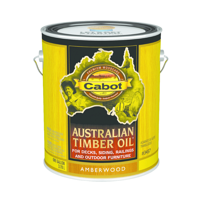 Cabot, Cabot Australian Timber Oil Exterior Stain Amberwood