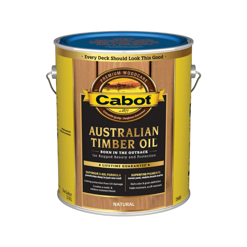 Cabot, Cabot Australian Timber Oil Exterior Stain Amberwood