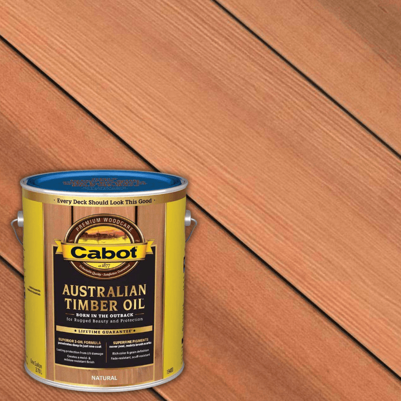 Cabot, Cabot Australian Timber Oil Exterior Stain Natural