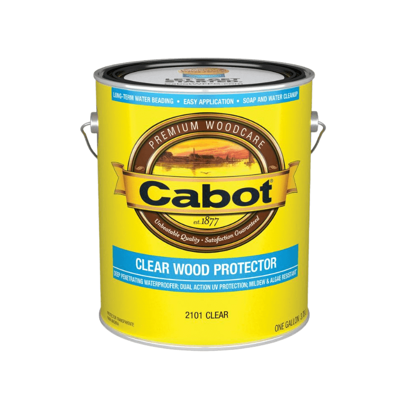 Cabot, Cabot Clear Water-Based Wood Protector 1 Gallon.