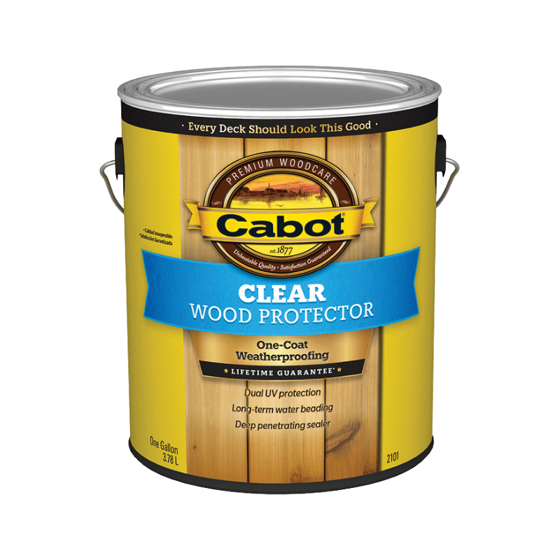 Cabot, Cabot Clear Water-Based Wood Protector 1 Gallon.