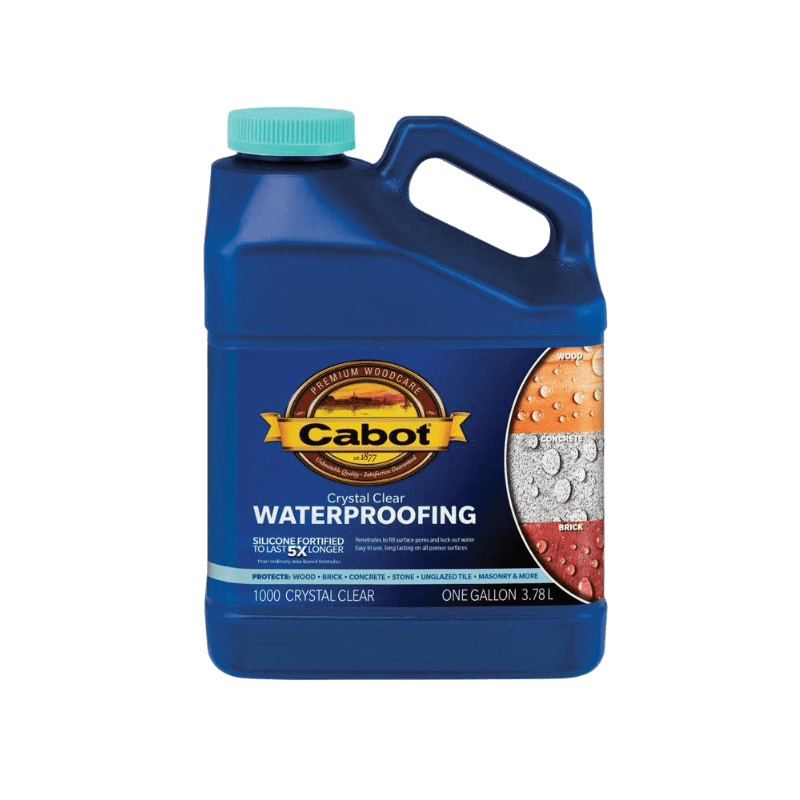 Cabot, Cabot Crystal Clear Water-Based Waterproofer Wood Protector 1 gal.