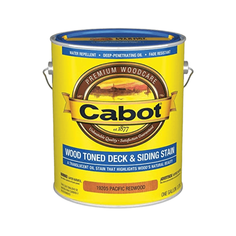 Cabot, Cabot Semi-Transparent 19205 Redwood Oil-Based Penetrating Oil Deck and Siding Stain 1 gal.