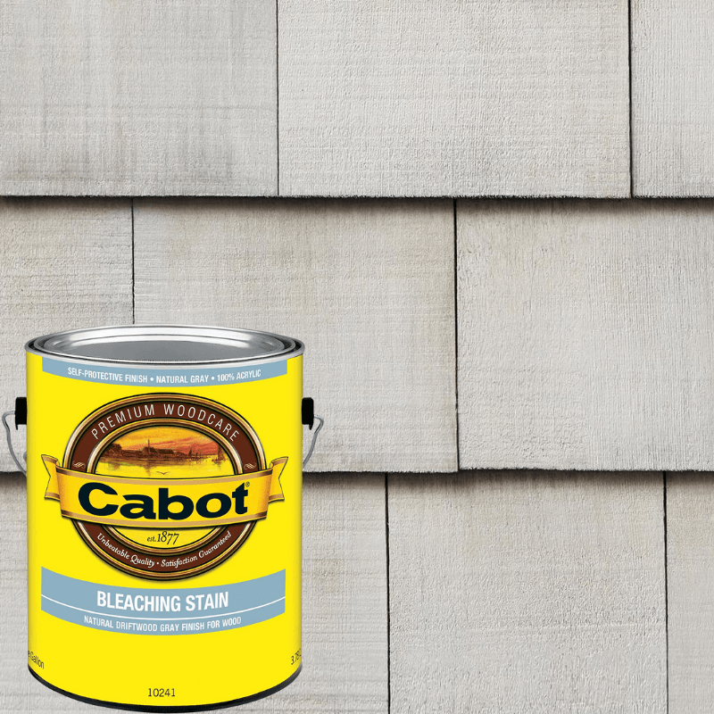 Cabot, Cabot Semi-Transparent Natural Driftwood Gray Acrylic Bleaching Stain 1 gal.