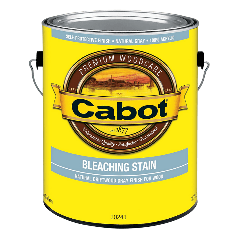 Cabot, Cabot Semi-Transparent Natural Driftwood Gray Acrylic Bleaching Stain 1 gal.