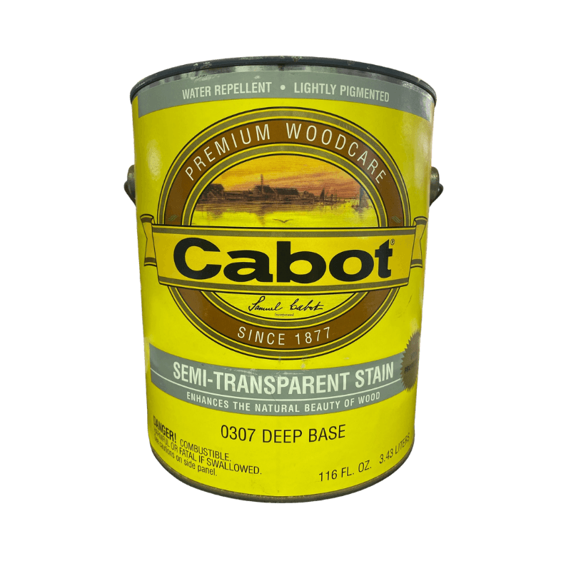 Cabot, Cabot Semi-Transparent Stain 0307 Deep Base Gallon.