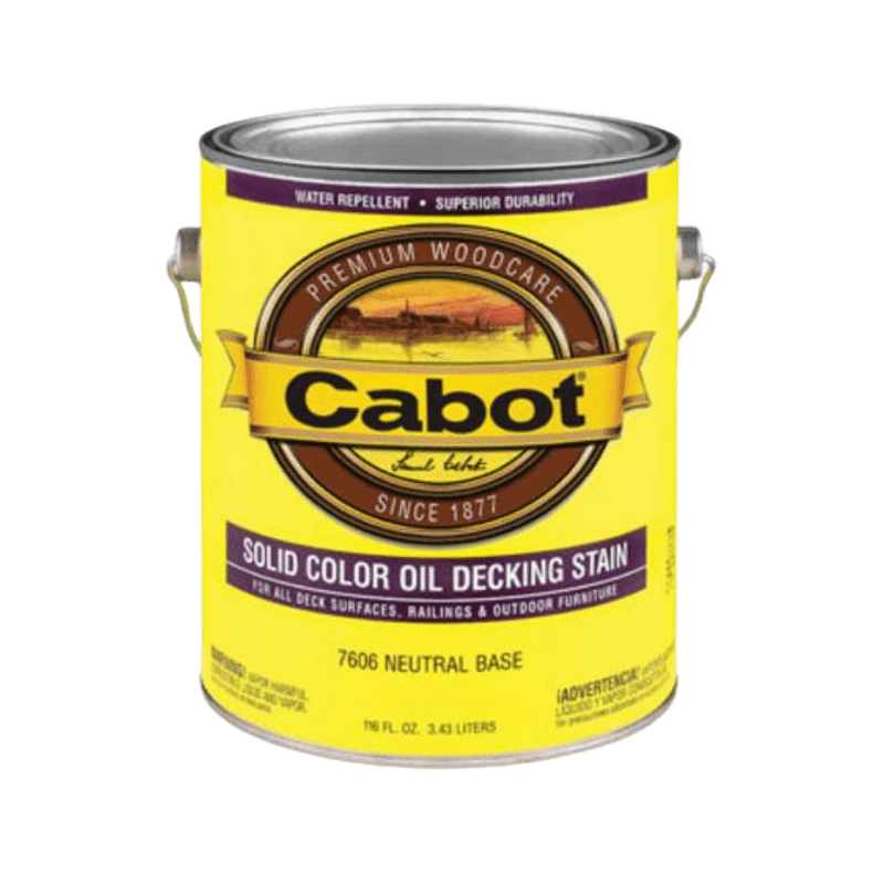 Cabot, Cabot Solid Tintable Oil-Based Deck Stain 1 gal.