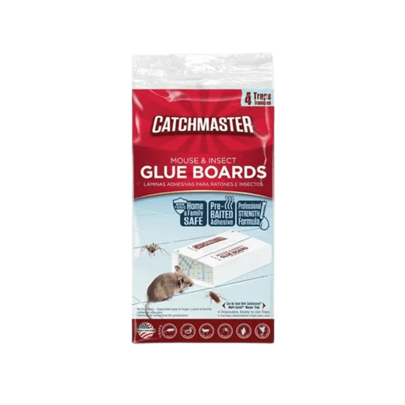 Catchmaster®, Catchmaster Mouse & Insect Glue Boards 4-Pack.