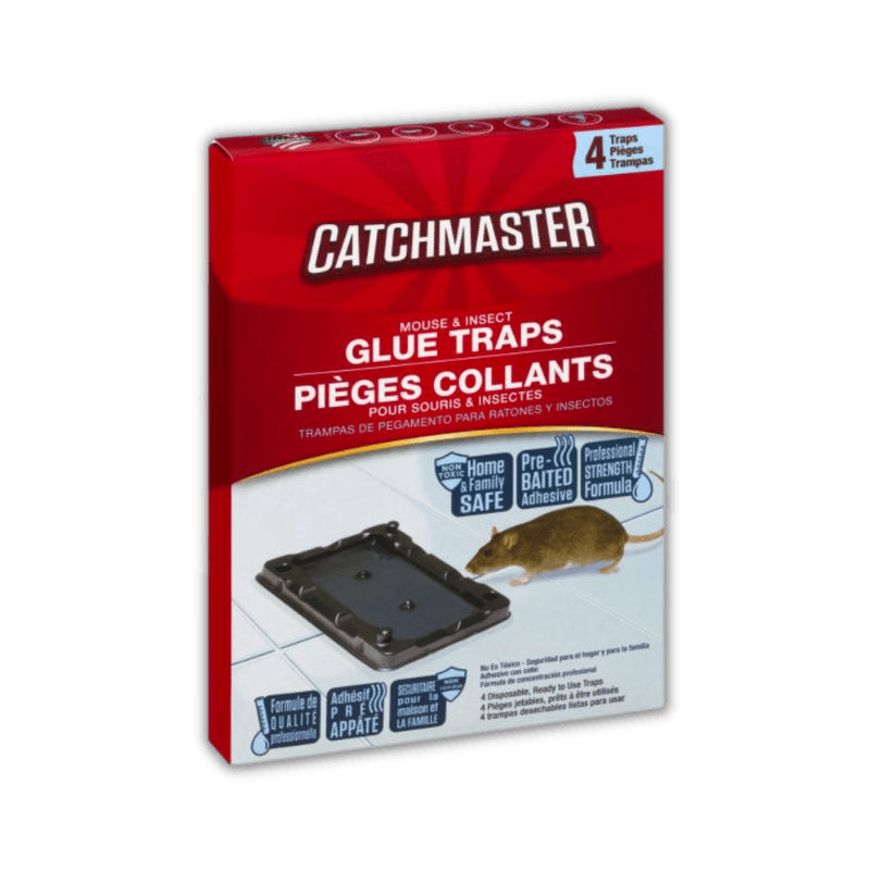 Catchmaster®, Catchmaster Mouse and Insect Glue Traps 4-Pack.