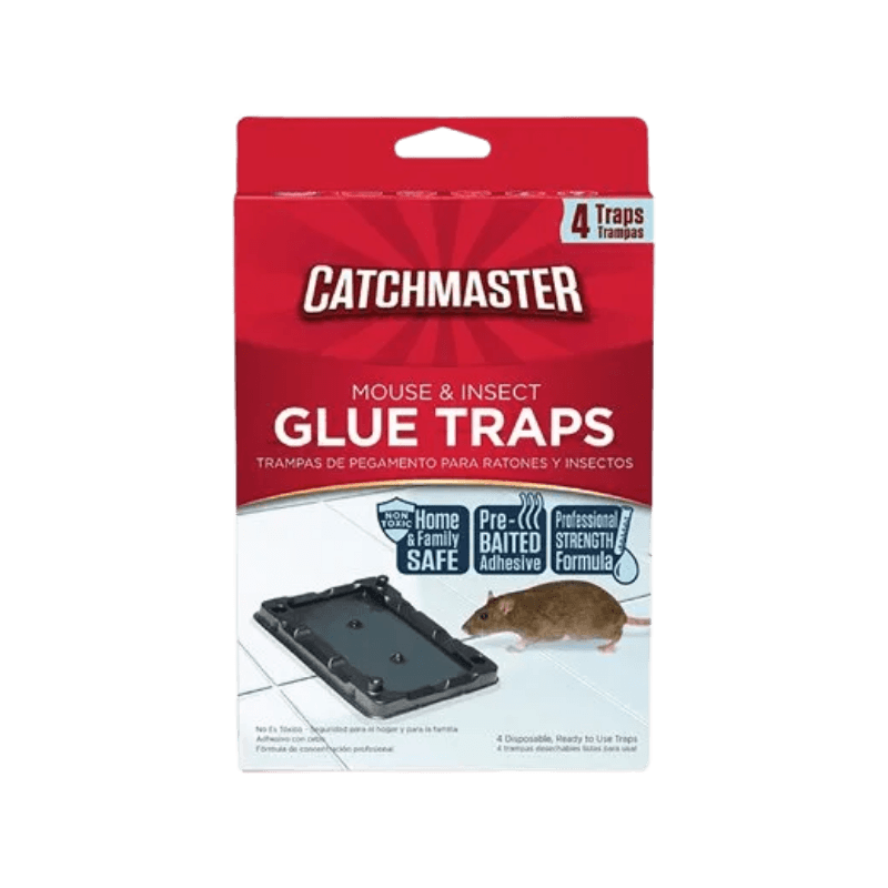 Catchmaster®, Catchmaster Mouse and Insect Glue Traps 4-Pack.