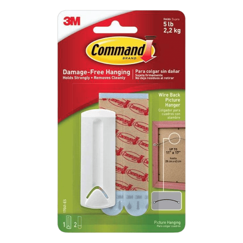 3M Command, Command White Wire-Backed Picture Hanger 5 lb.