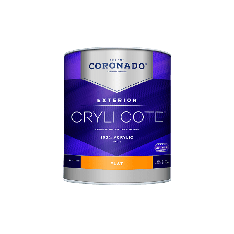 Benjamin Moore, Coronado Cryli-Cote Exterior Paint Flat