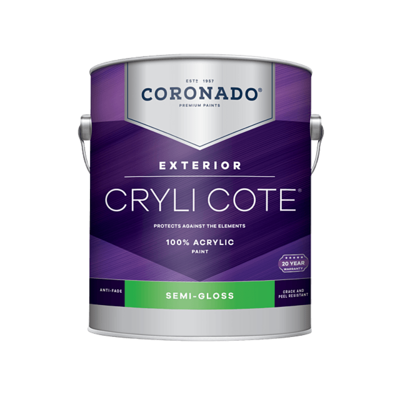 Benjamin Moore, Coronado Cryli-Cote Exterior Paint Semi-Gloss