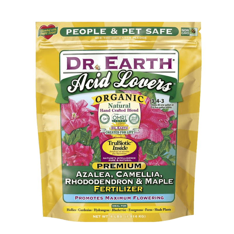 Dr. Earth, Dr. Earth Acid Lovers Granules Organic Flower Care 4 lb.