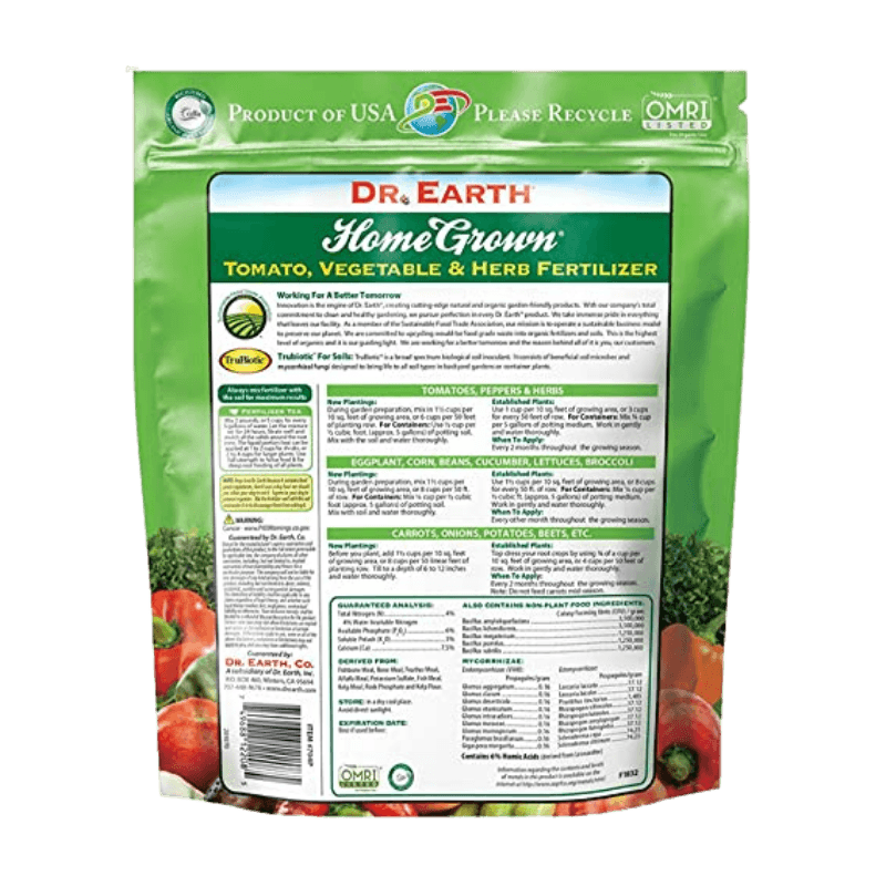 Dr. Earth, Dr. Earth Home Grown Granules Organic Veggie Maker 4 lb.