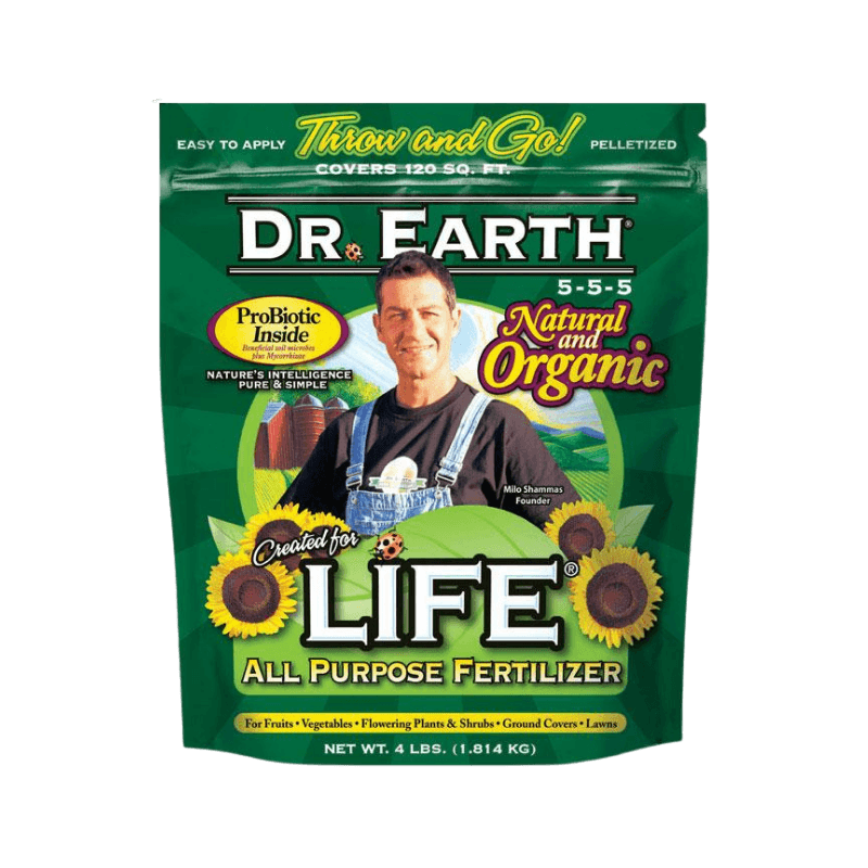 Dr. Earth, Dr. Earth Life All Purpose Granules Organic All Purpose Plant Food 4 lb.