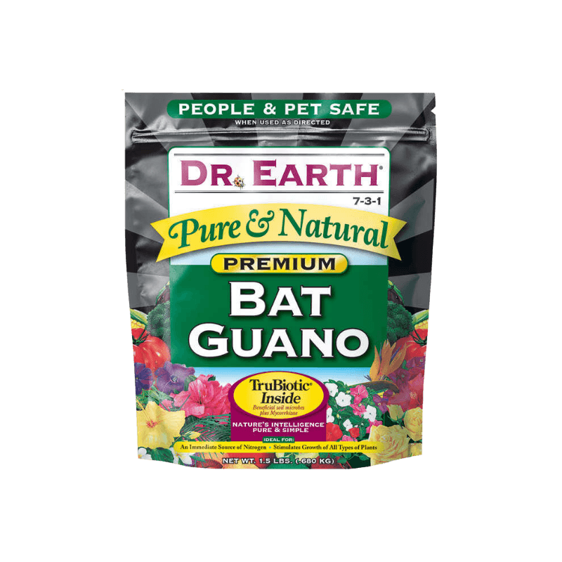 Dr. Earth, Dr. Earth Pure & Natural Organic Bat Guano 1.5 lb.