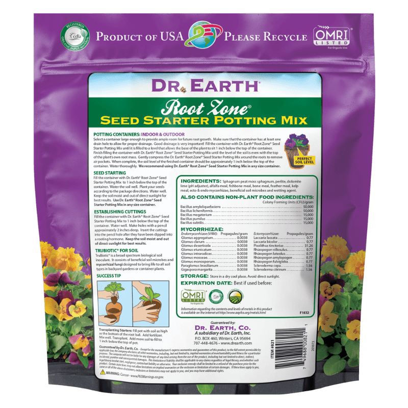 Dr. Earth, Dr. Earth Root Zone Organic Granules Plant Food 4 lb.