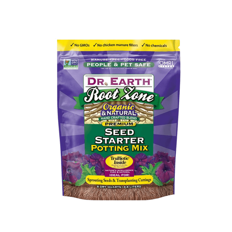 Dr. Earth, Dr. Earth Root Zone Organic Seed Starter Mix 8 qt.