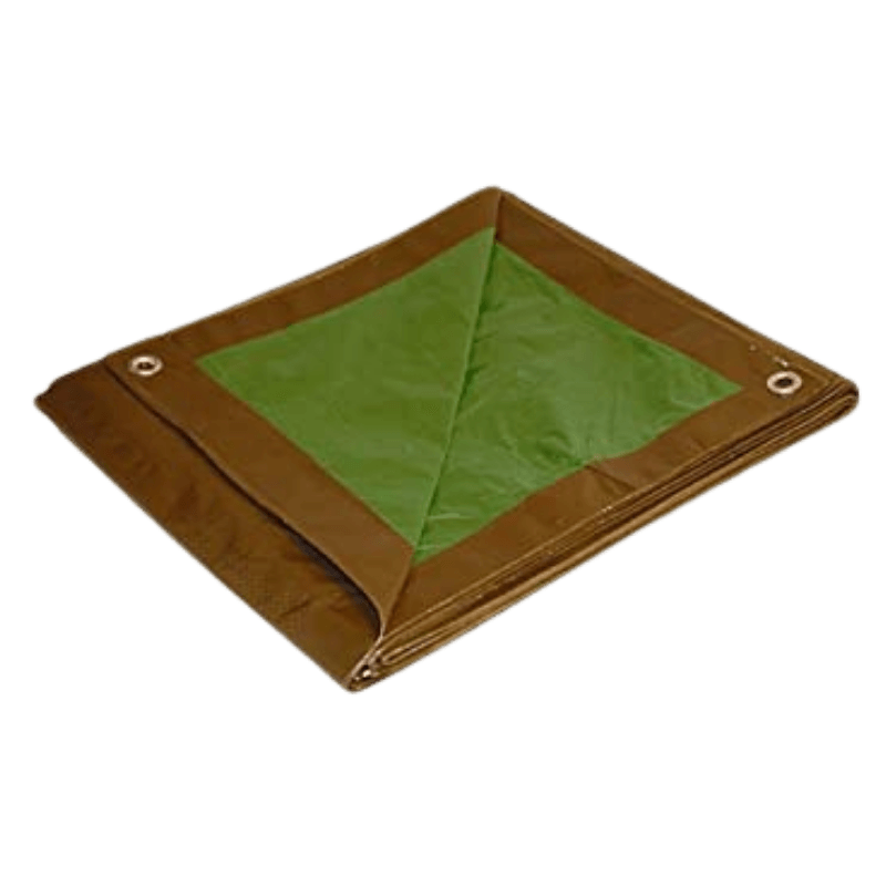 Dry Top, Dry Top Green/Brown Tarp Medium Duty  20' x 30'