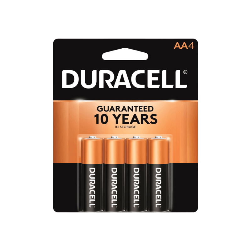 Duracell, Duracell Coppertop AA Alkaline Batteries 4-Pack