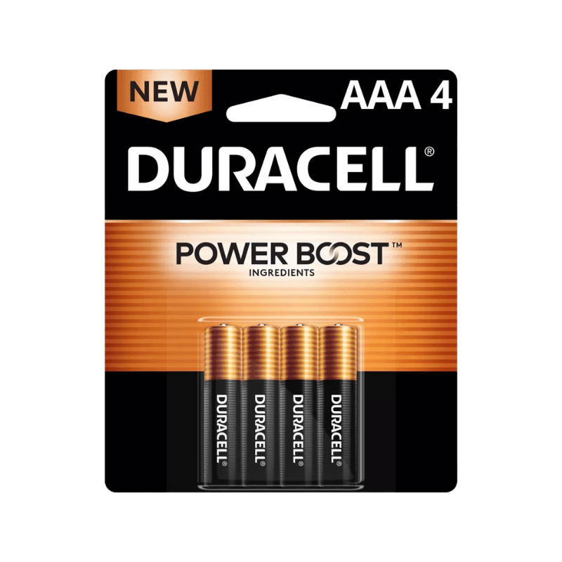 Duracell, Duracell Coppertop AAA Alkaline Batteries 4-Pack