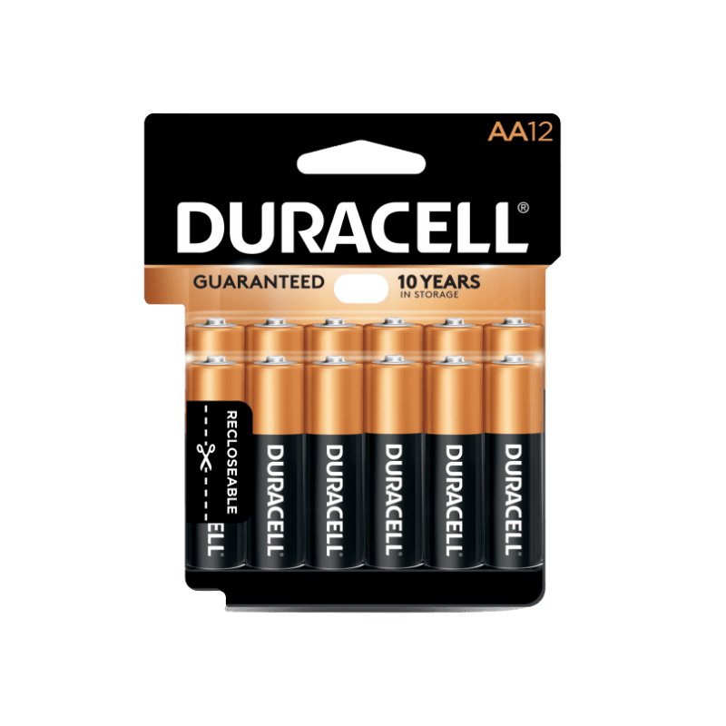 Duracell, Duracell Coppertop Alkaline Batteries AA 10-Pack.
