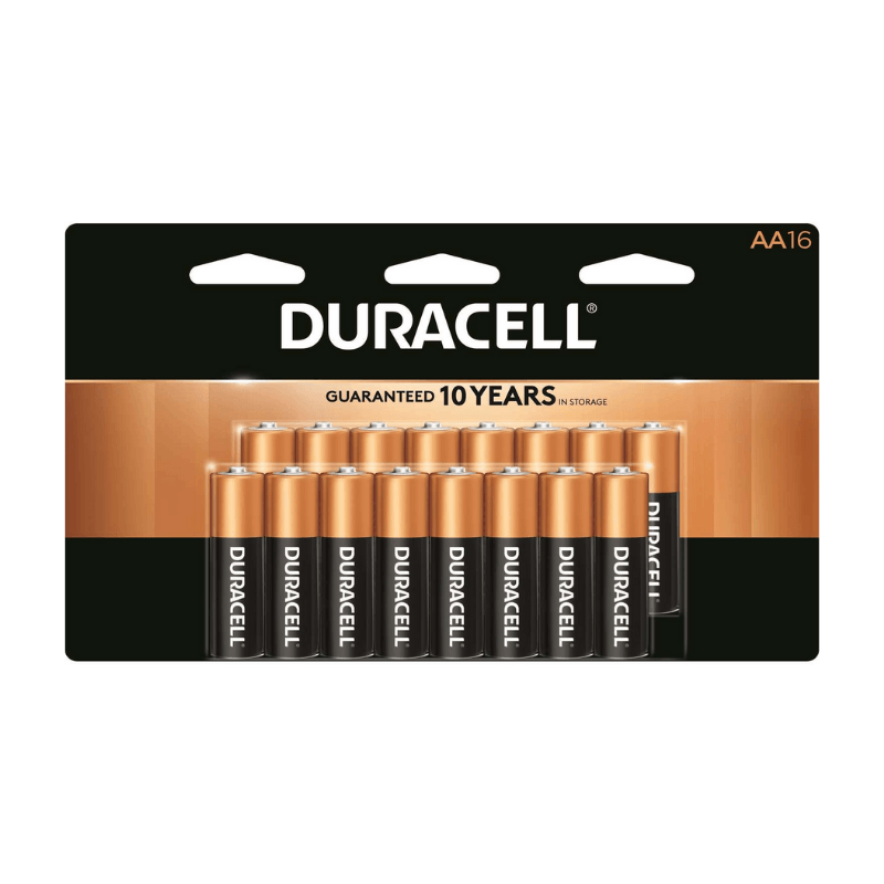 Duracell, Duracell Coppertop Alkaline Batteries AAA 16-Pack.