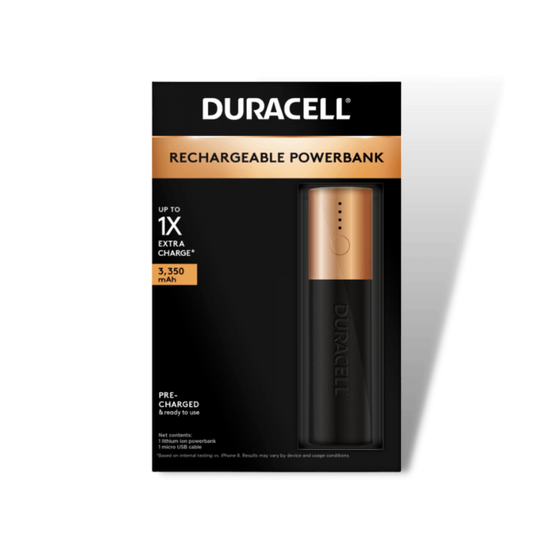 Duracell, Duracell Portable Charger & Powerbank 1-Day.