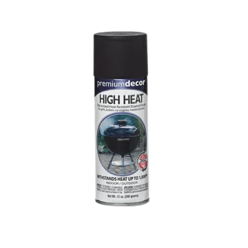 True Value, EASYCARE Premium Decor High-Heat Flat Black Spray Paint 12 oz.