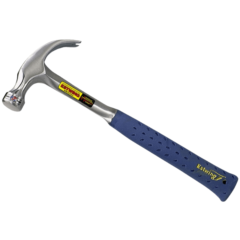 Estwing, Estwing Smooth Face Curved Claw Hammer Steel Handle 16 oz.